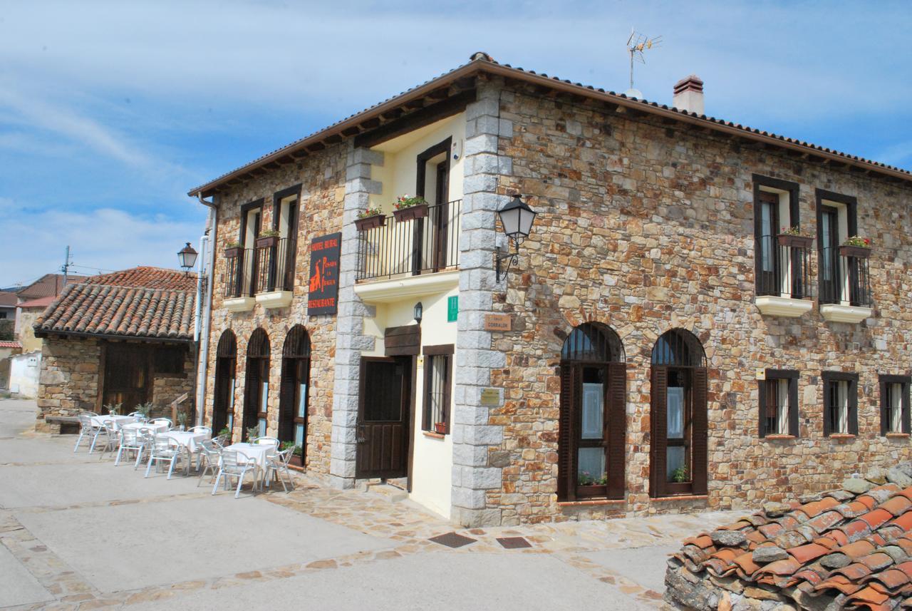 Posada La Fragua Gandullas Bagian luar foto